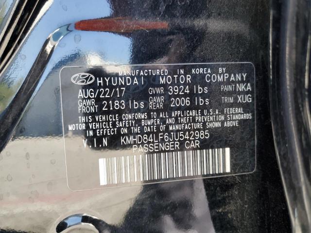 Photo 11 VIN: KMHD84LF6JU542985 - HYUNDAI ELANTRA SE 