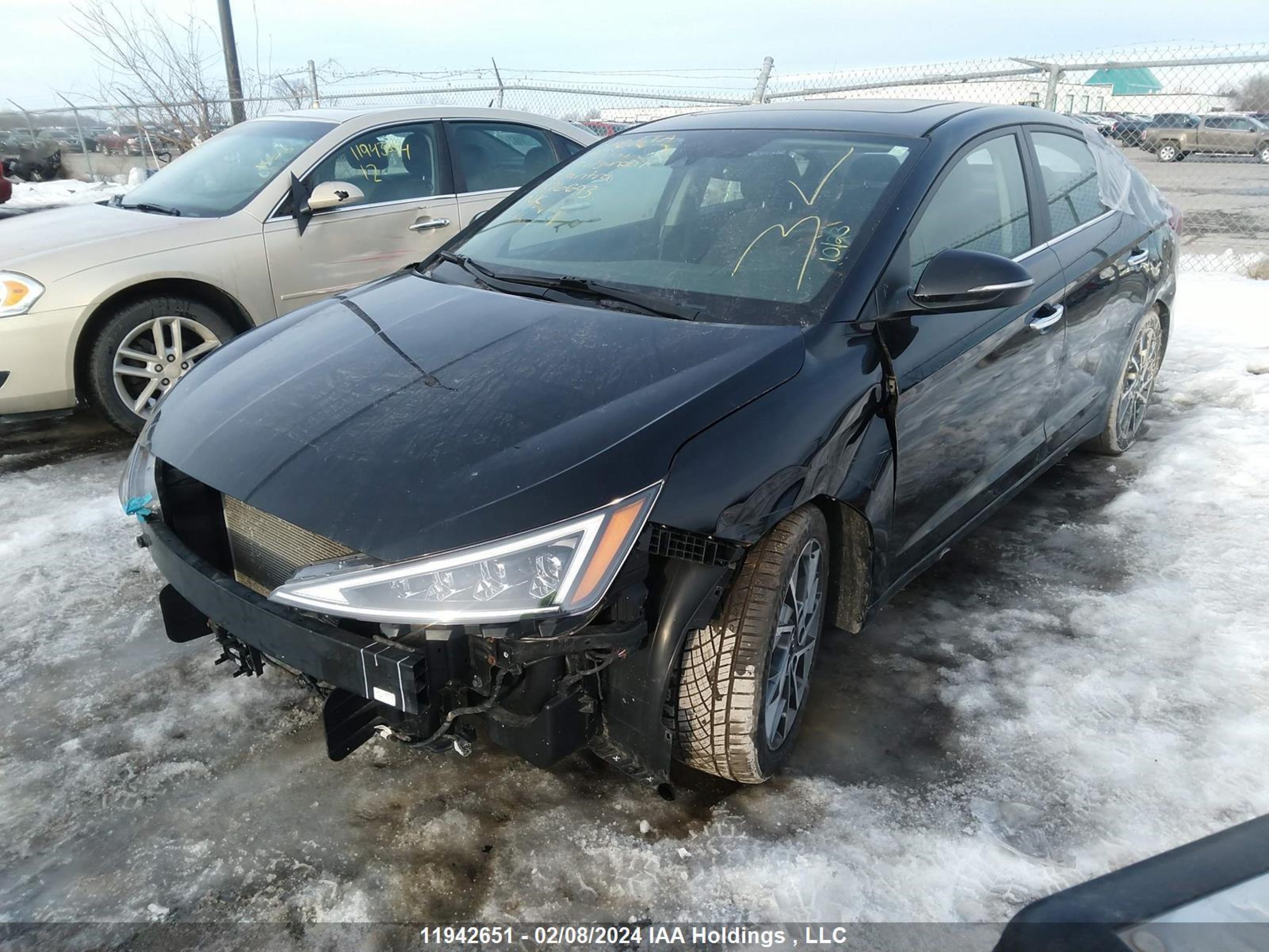 Photo 2 VIN: KMHD84LF6KU876693 - HYUNDAI ELANTRA 