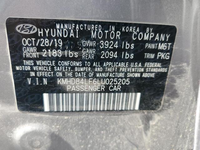 Photo 11 VIN: KMHD84LF6LU025205 - HYUNDAI ELANTRA 