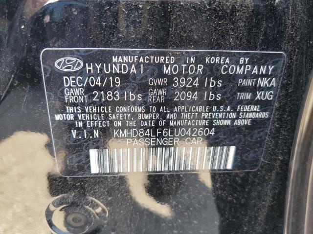 Photo 11 VIN: KMHD84LF6LU042604 - HYUNDAI ELANTRA SE 