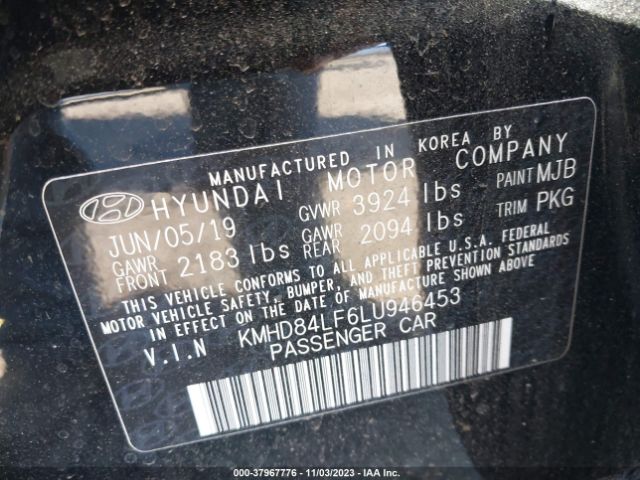 Photo 8 VIN: KMHD84LF6LU946453 - HYUNDAI ELANTRA 