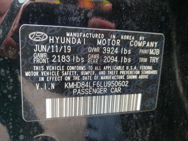 Photo 9 VIN: KMHD84LF6LU950602 - HYUNDAI ELANTRA SE 