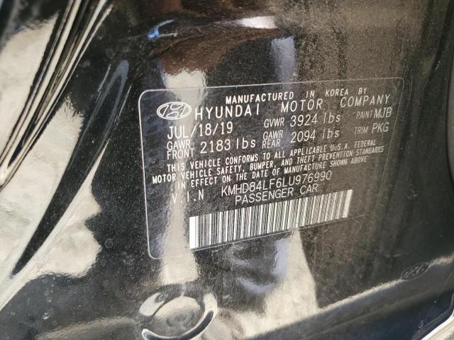 Photo 11 VIN: KMHD84LF6LU976990 - HYUNDAI ELANTRA 