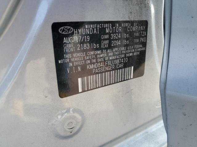 Photo 12 VIN: KMHD84LF6LU987410 - HYUNDAI ELANTRA SE 