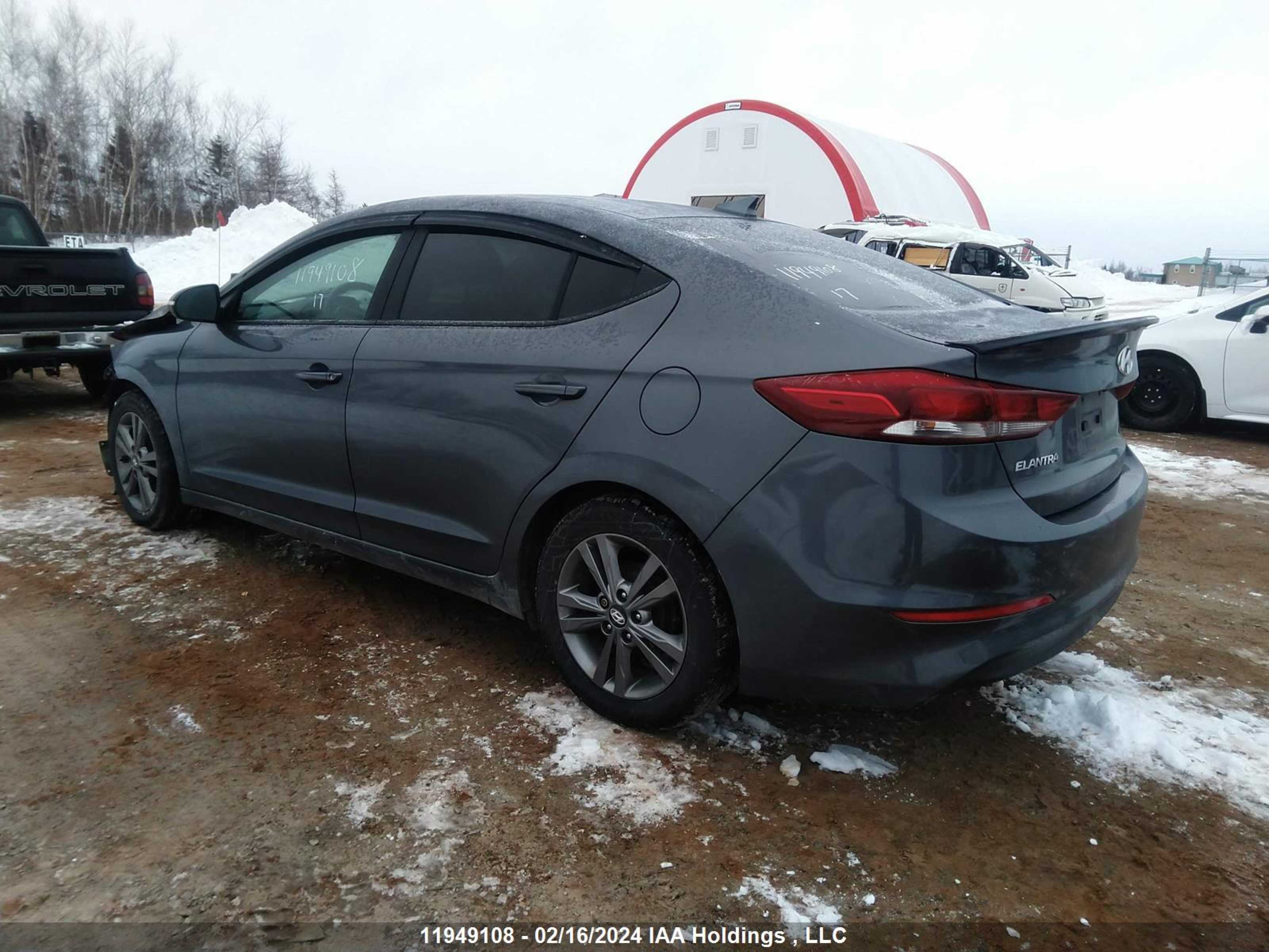 Photo 2 VIN: KMHD84LF7HU190218 - HYUNDAI ELANTRA 