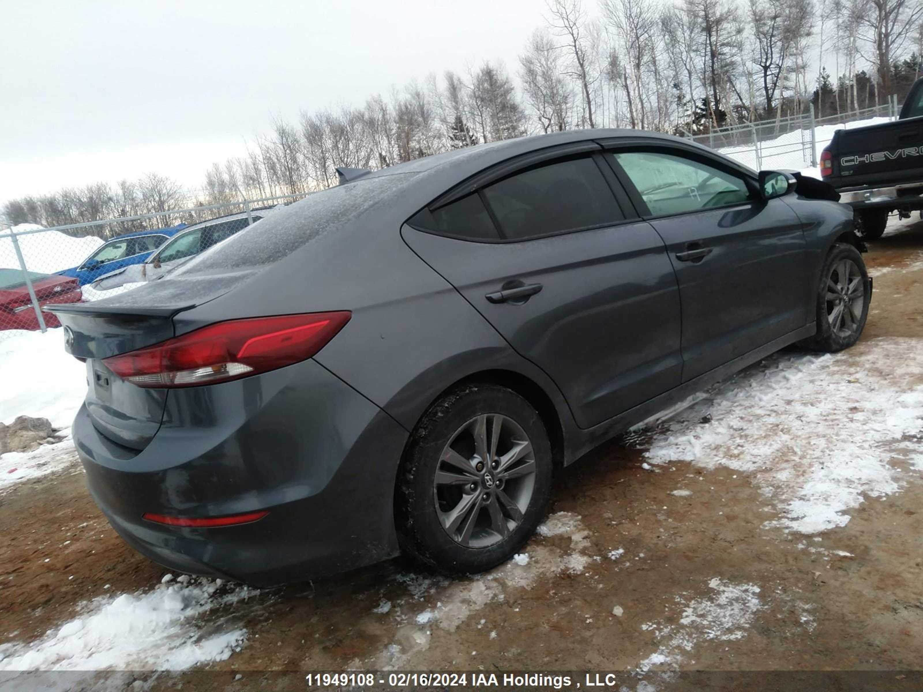 Photo 3 VIN: KMHD84LF7HU190218 - HYUNDAI ELANTRA 