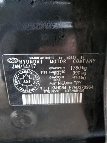 Photo 11 VIN: KMHD84LF7HU378964 - HYUNDAI ELANTRA 