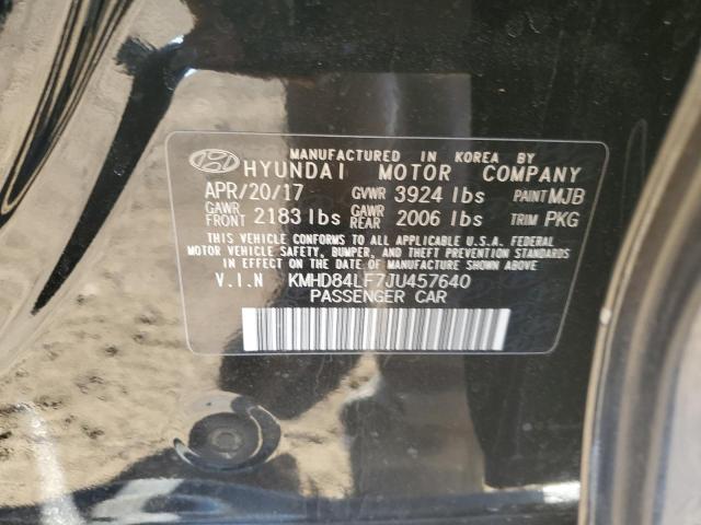 Photo 11 VIN: KMHD84LF7JU457640 - HYUNDAI ELANTRA 