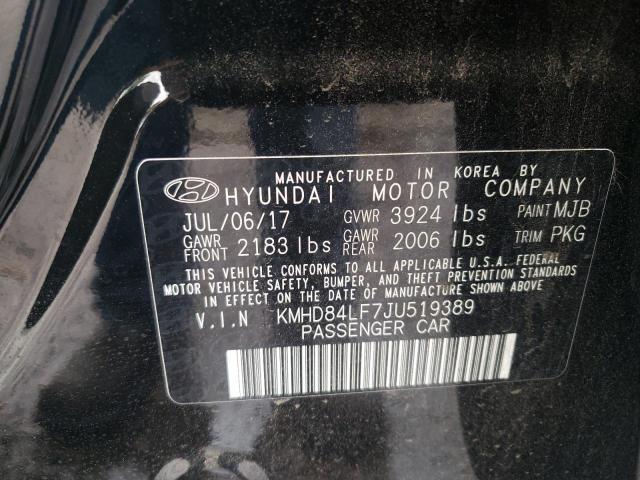 Photo 11 VIN: KMHD84LF7JU519389 - HYUNDAI ELANTRA SE 