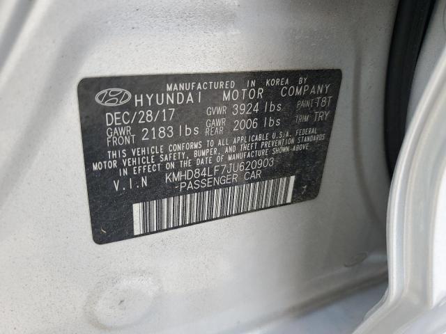 Photo 11 VIN: KMHD84LF7JU620903 - HYUNDAI ELANTRA SE 