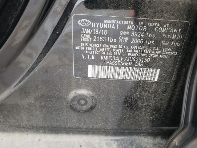 Photo 9 VIN: KMHD84LF7JU629150 - HYUNDAI ELANTRA SE 