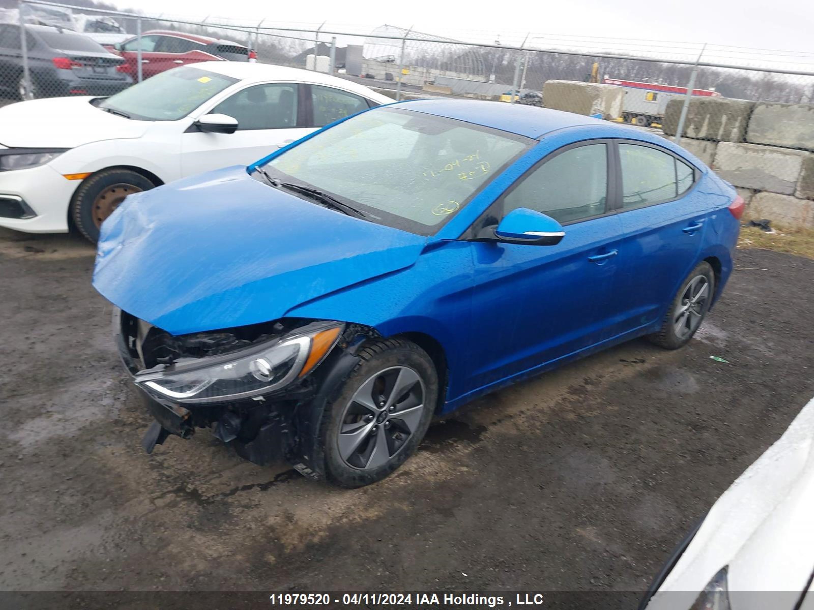 Photo 1 VIN: KMHD84LF7JU699036 - HYUNDAI ELANTRA 