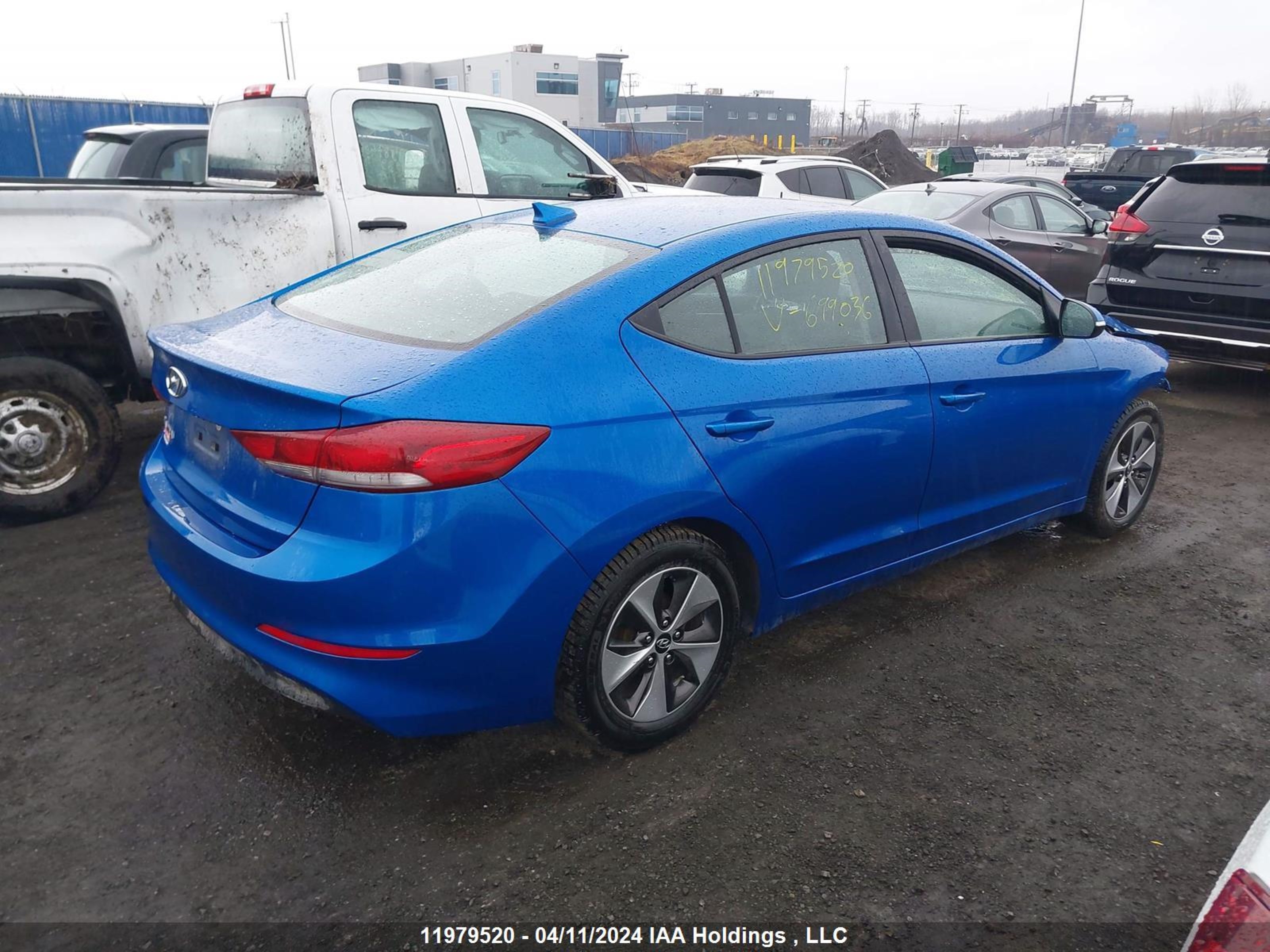 Photo 3 VIN: KMHD84LF7JU699036 - HYUNDAI ELANTRA 