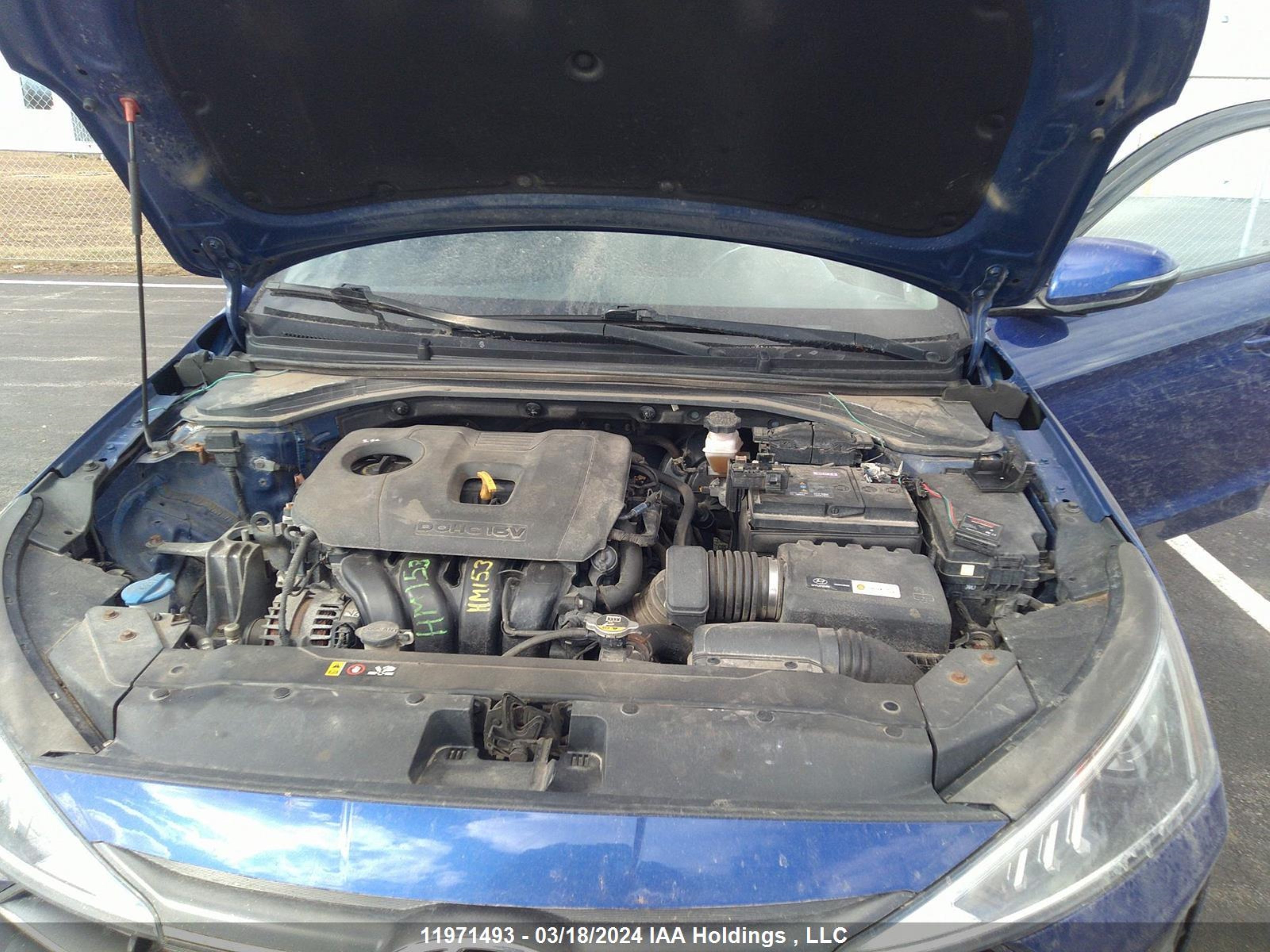 Photo 9 VIN: KMHD84LF7KU738435 - HYUNDAI ELANTRA 