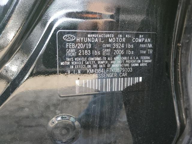 Photo 12 VIN: KMHD84LF7KU879103 - HYUNDAI ELANTRA 