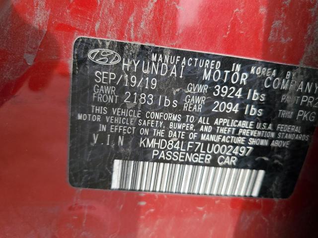 Photo 11 VIN: KMHD84LF7LU002497 - HYUNDAI ELANTRA 