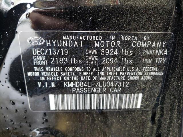 Photo 9 VIN: KMHD84LF7LU047312 - HYUNDAI ELANTRA SE 