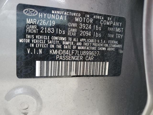 Photo 12 VIN: KMHD84LF7LU899627 - HYUNDAI ELANTRA SE 