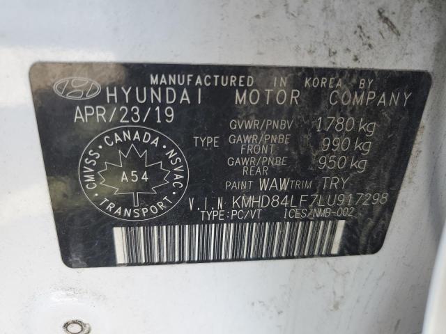 Photo 11 VIN: KMHD84LF7LU917298 - HYUNDAI ELANTRA SE 