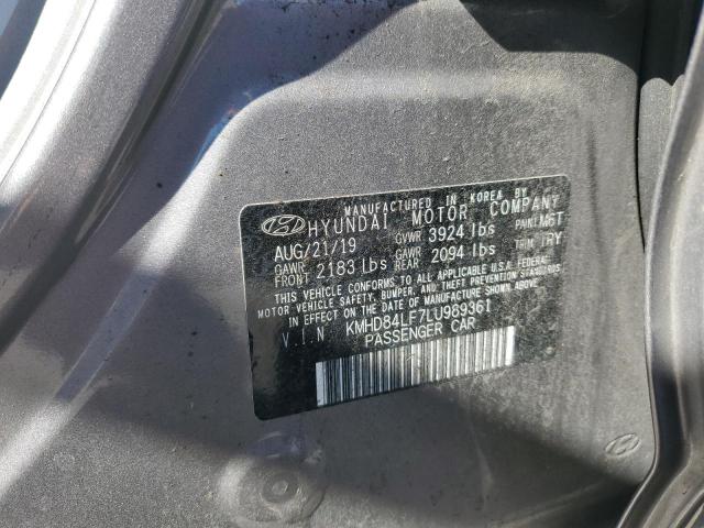 Photo 11 VIN: KMHD84LF7LU989361 - HYUNDAI ELANTRA SE 