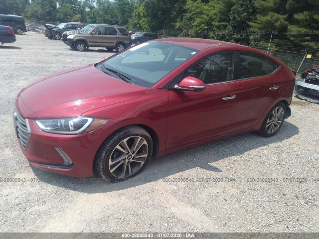 Photo 1 VIN: KMHD84LF8HU060903 - HYUNDAI ELANTRA 