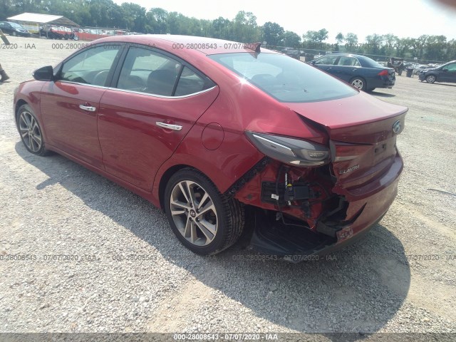 Photo 2 VIN: KMHD84LF8HU060903 - HYUNDAI ELANTRA 