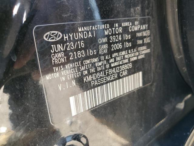 Photo 11 VIN: KMHD84LF8HU238809 - HYUNDAI ELANTRA 