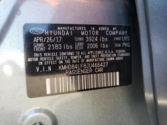 Photo 12 VIN: KMHD84LF8JU466427 - HYUNDAI ELANTRA SE 