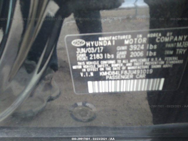 Photo 8 VIN: KMHD84LF8JU491019 - HYUNDAI ELANTRA 