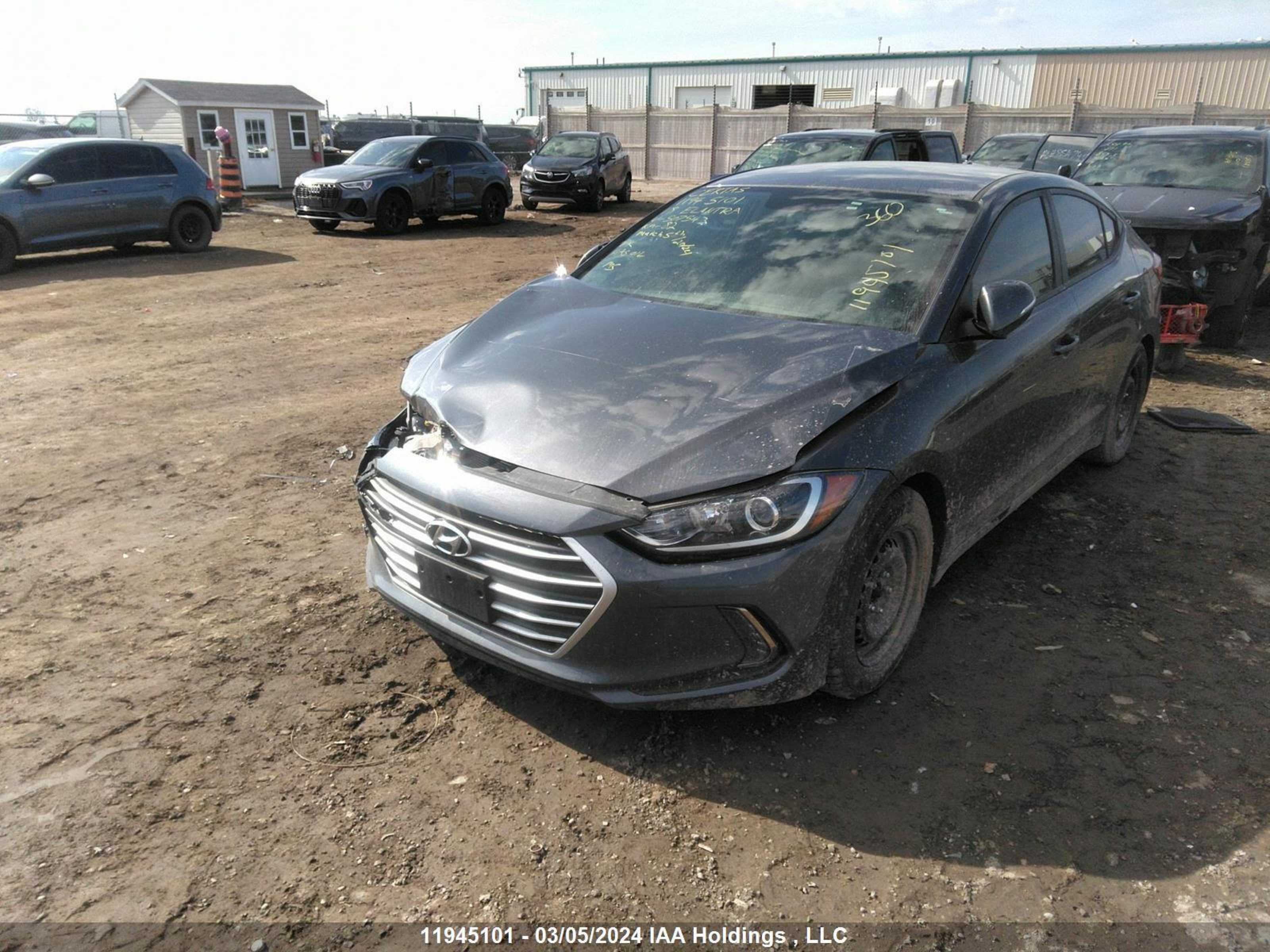 Photo 1 VIN: KMHD84LF8JU507543 - HYUNDAI ELANTRA 