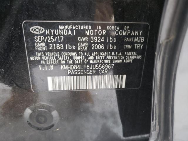 Photo 9 VIN: KMHD84LF8JU556967 - HYUNDAI ELANTRA SE 