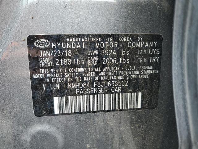 Photo 12 VIN: KMHD84LF8JU633532 - HYUNDAI ELANTRA 