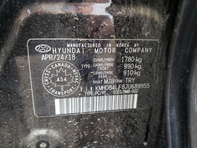 Photo 11 VIN: KMHD84LF8JU689955 - HYUNDAI ELANTRA SE 