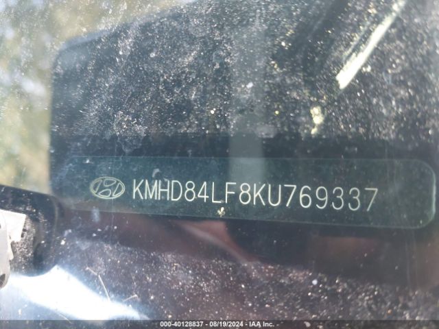 Photo 8 VIN: KMHD84LF8KU776933 - HYUNDAI ELANTRA 