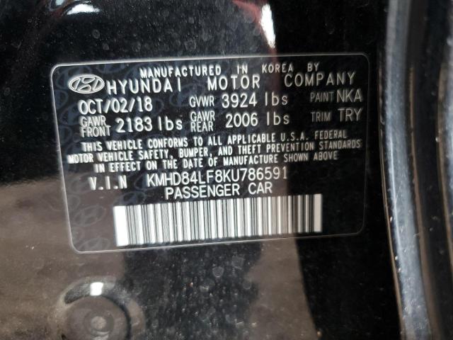 Photo 11 VIN: KMHD84LF8KU786591 - HYUNDAI ELANTRA SE 