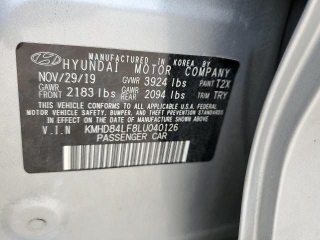 Photo 11 VIN: KMHD84LF8LU040126 - HYUNDAI ELANTRA SE 