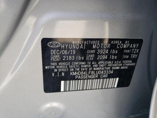 Photo 12 VIN: KMHD84LF8LU043334 - HYUNDAI ELANTRA 