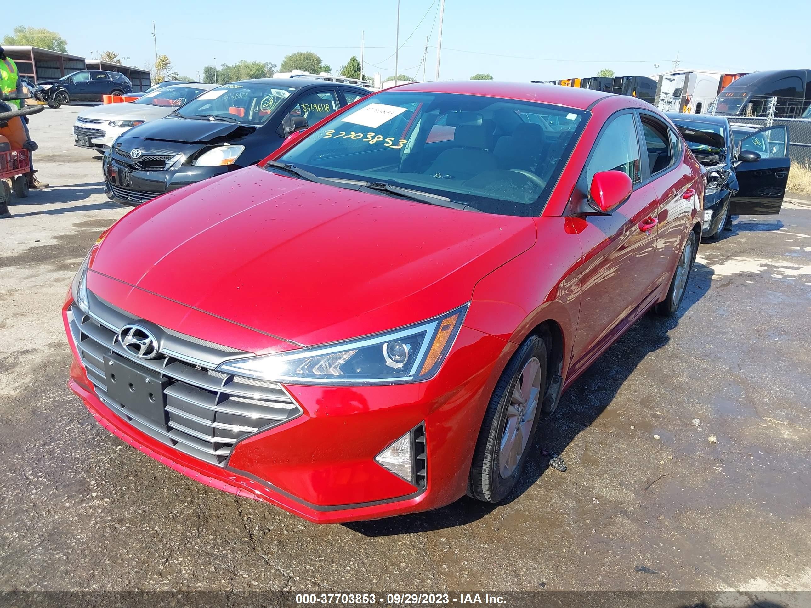 Photo 1 VIN: KMHD84LF8LU092453 - HYUNDAI ELANTRA 