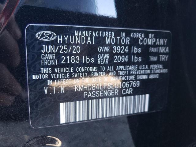 Photo 12 VIN: KMHD84LF8LU106769 - HYUNDAI ELANTRA 