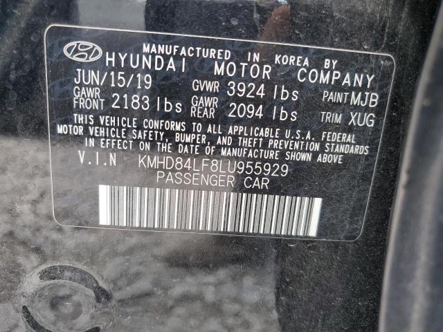 Photo 11 VIN: KMHD84LF8LU955929 - HYUNDAI ELANTRA 