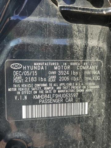 Photo 11 VIN: KMHD84LF9HU063597 - HYUNDAI ELANTRA SE 