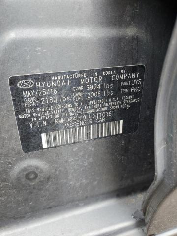 Photo 12 VIN: KMHD84LF9HU211036 - HYUNDAI ELANTRA SE 