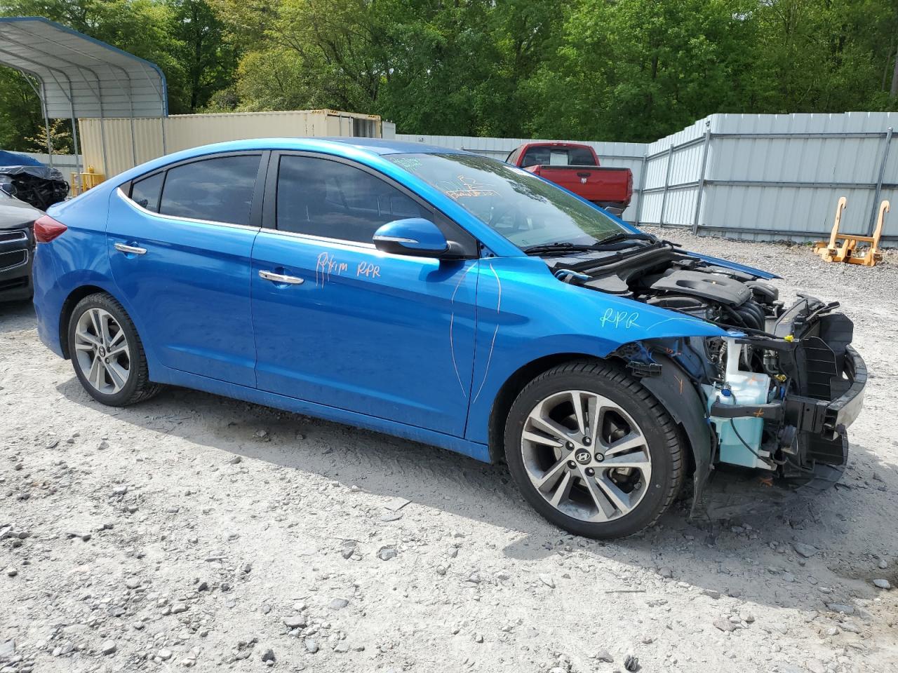 Photo 3 VIN: KMHD84LF9HU225728 - HYUNDAI ELANTRA 