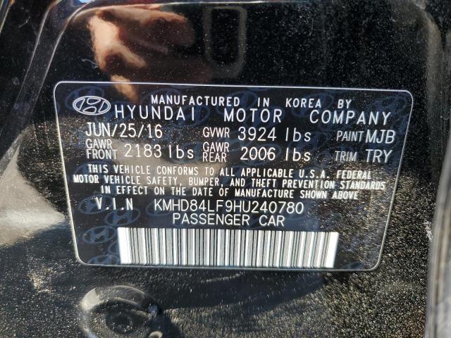 Photo 11 VIN: KMHD84LF9HU240780 - HYUNDAI ELANTRA SE 