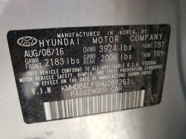 Photo 9 VIN: KMHD84LF9HU269261 - HYUNDAI ELANTRA SE 