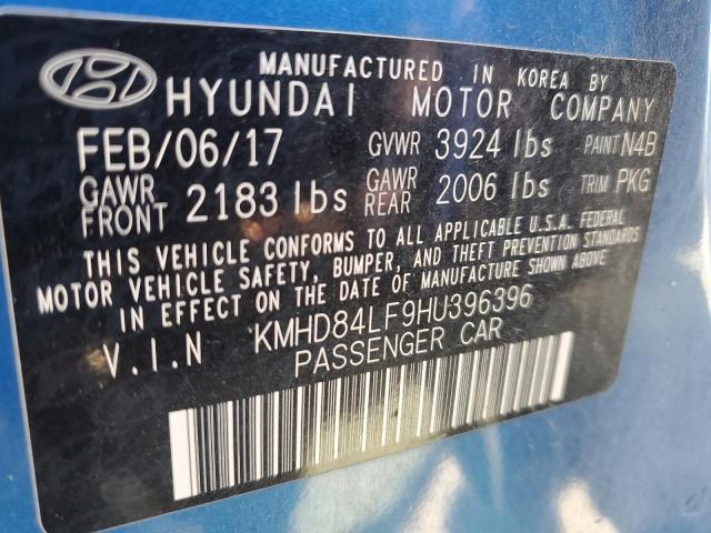 Photo 9 VIN: KMHD84LF9HU396396 - HYUNDAI ELANTRA SE 