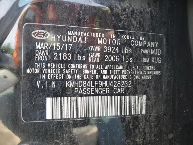 Photo 11 VIN: KMHD84LF9HU428232 - HYUNDAI ELANTRA 