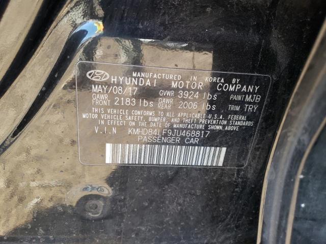 Photo 11 VIN: KMHD84LF9JU468817 - HYUNDAI ELANTRA SE 