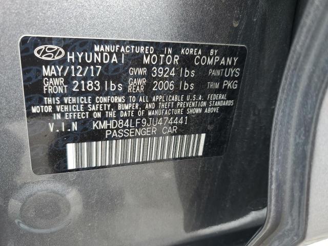 Photo 11 VIN: KMHD84LF9JU474441 - HYUNDAI ELANTRA SE 