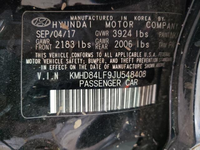 Photo 9 VIN: KMHD84LF9JU548408 - HYUNDAI ELANTRA SE 